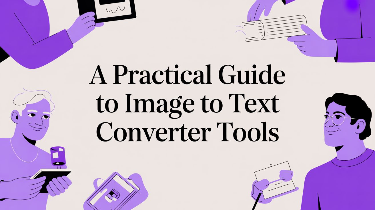 A Practical Guide to Image to Text Converter Tools | AI Image Detector