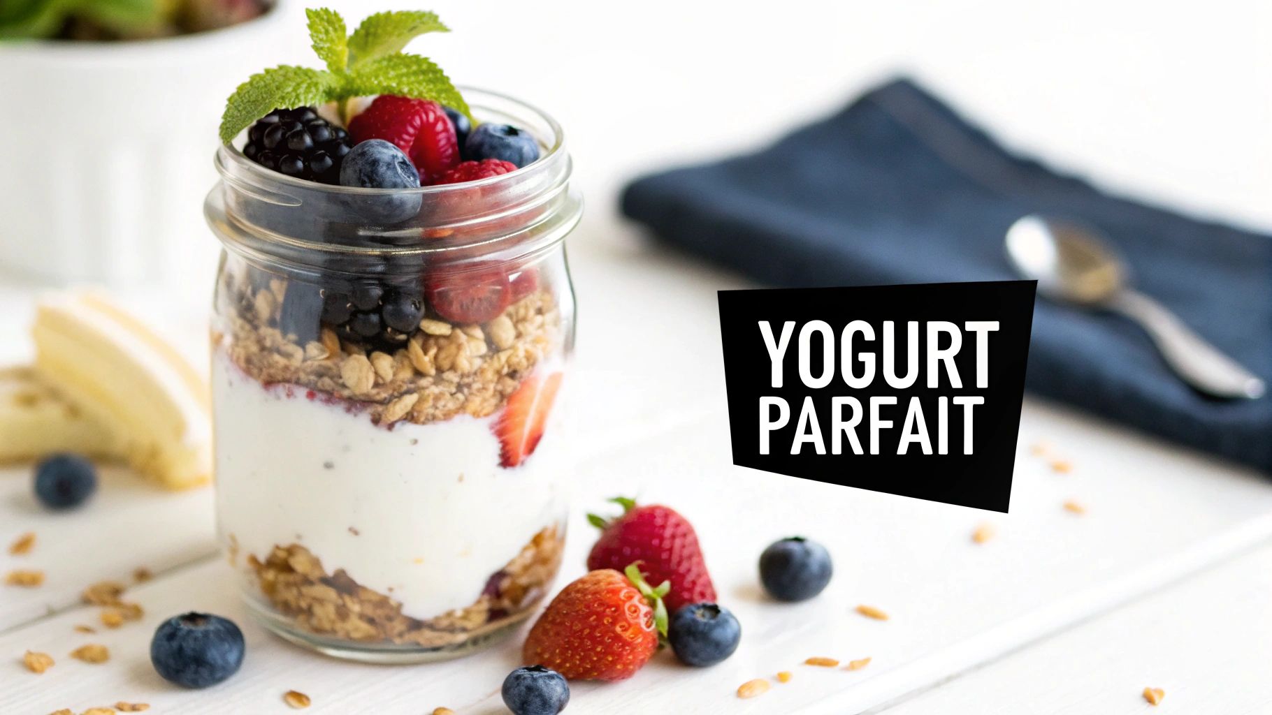 Yogurt Parfait with Granola