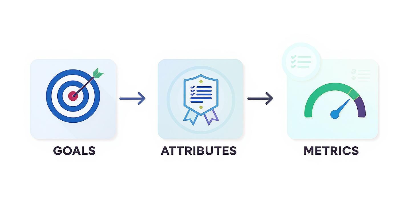 Infographic about how to measure software quality
