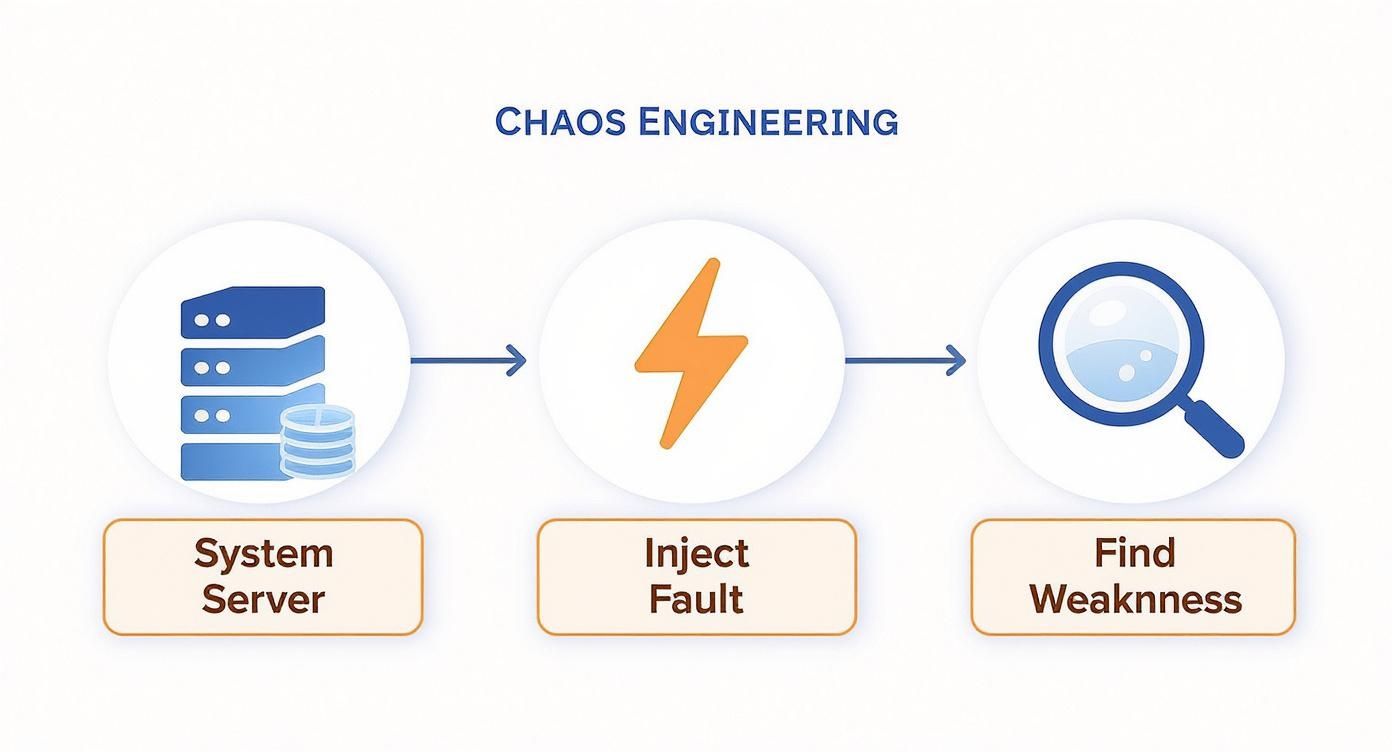 Infographic about what is chaos engineering