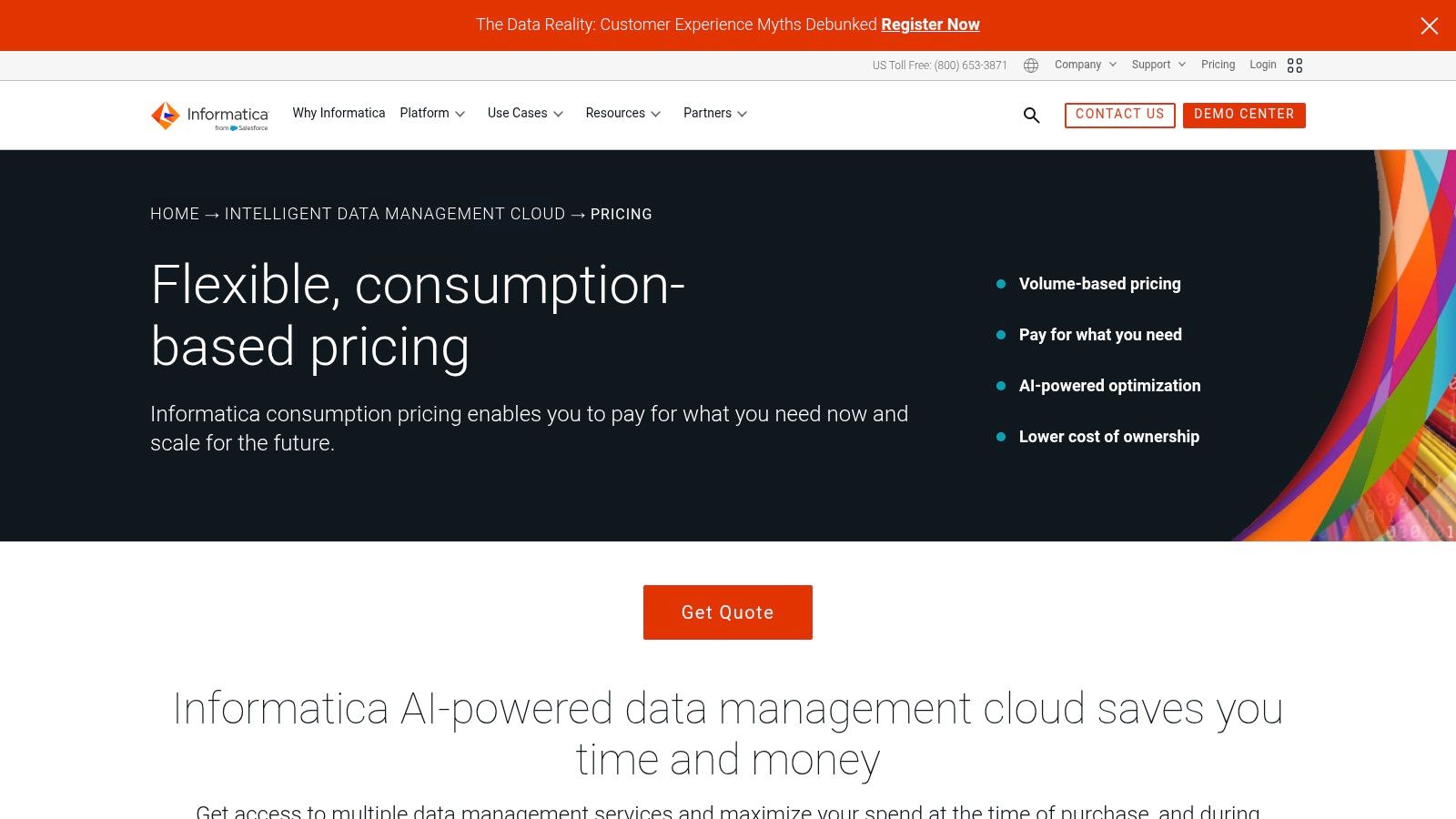 Informatica Intelligent Data Management Cloud (IDMC)