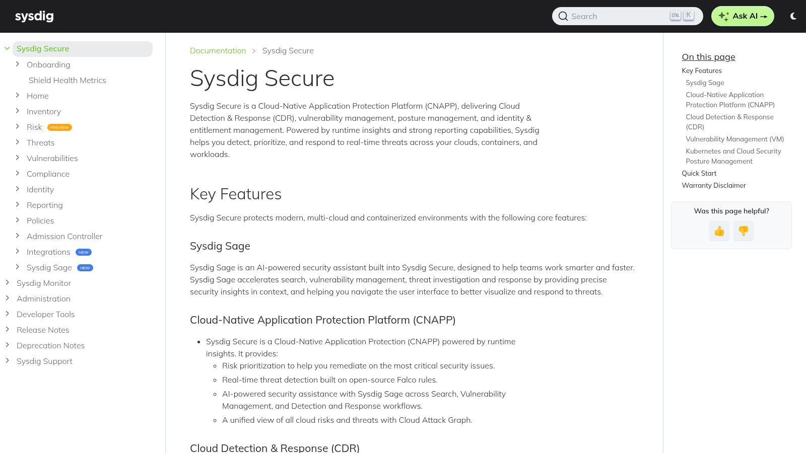 Sysdig Secure