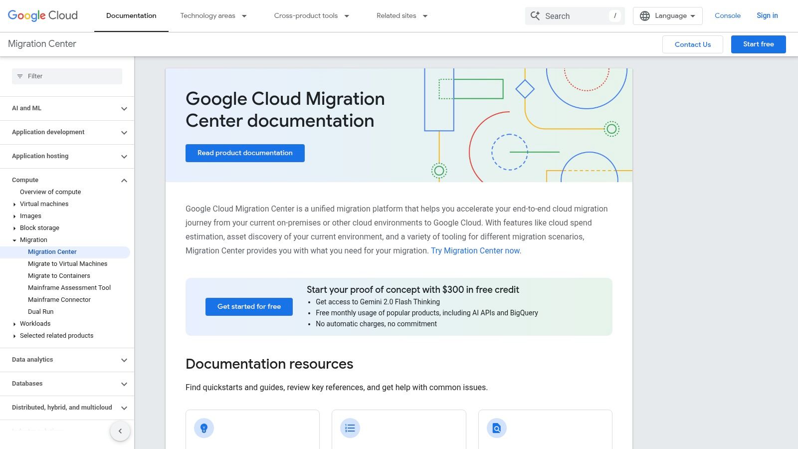 Google Cloud Migration Center (+ Migrate to Virtual Machines)