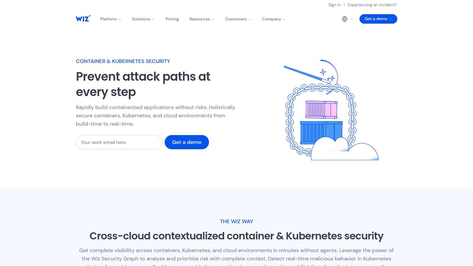 Wiz (Container & Kubernetes security)