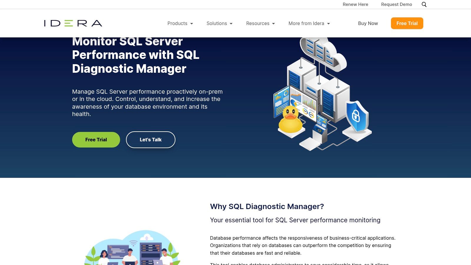 IDERA - SQL Diagnostic Manager for SQL Server