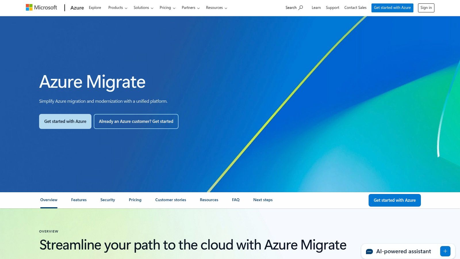 Azure Migrate – Microsoft Azure