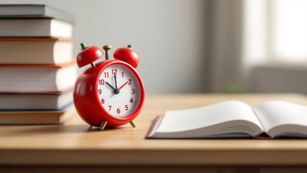 Pomodoro Technique for Exam Study