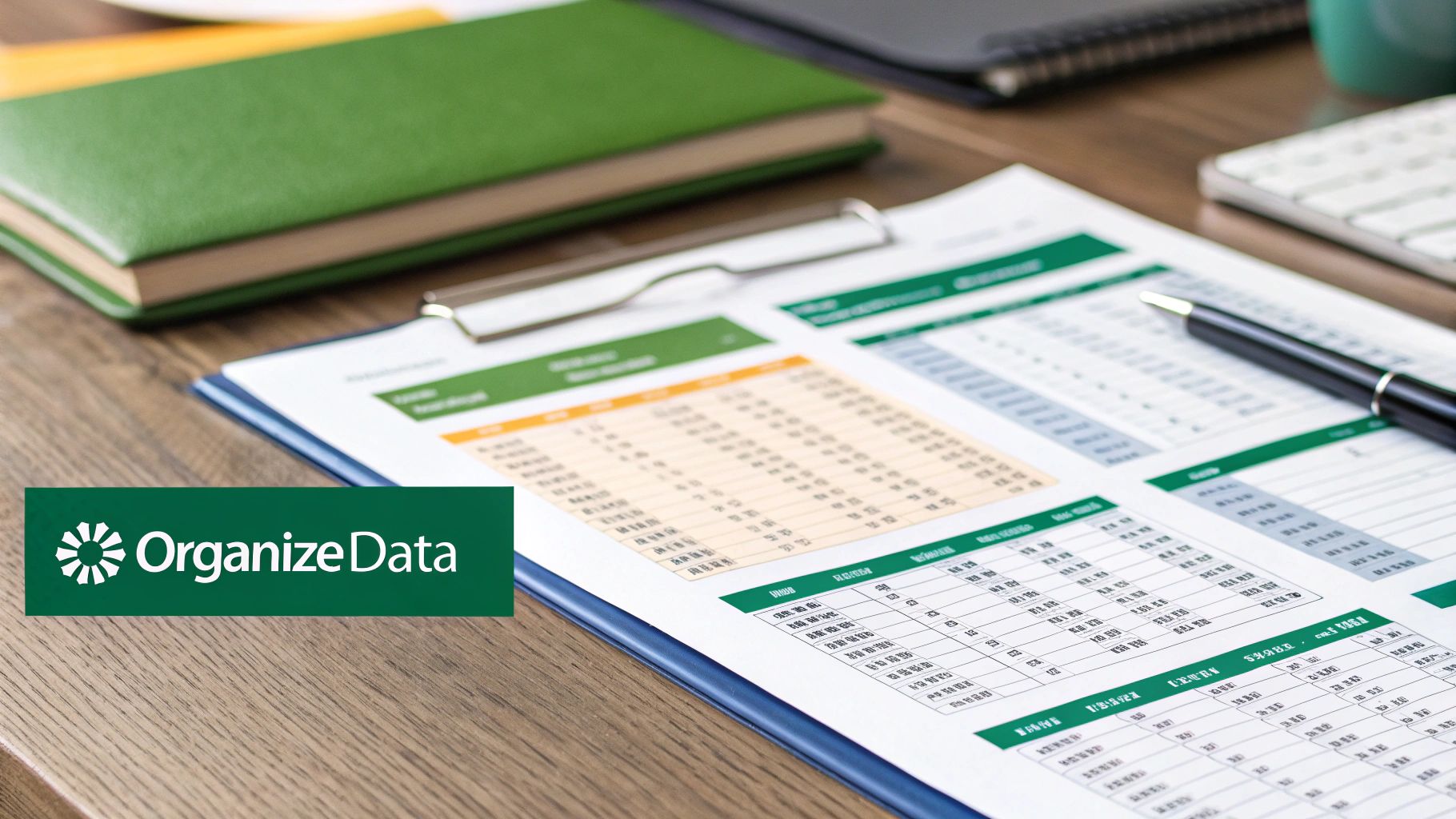 Illustration of a student using a table to solve a maths problem