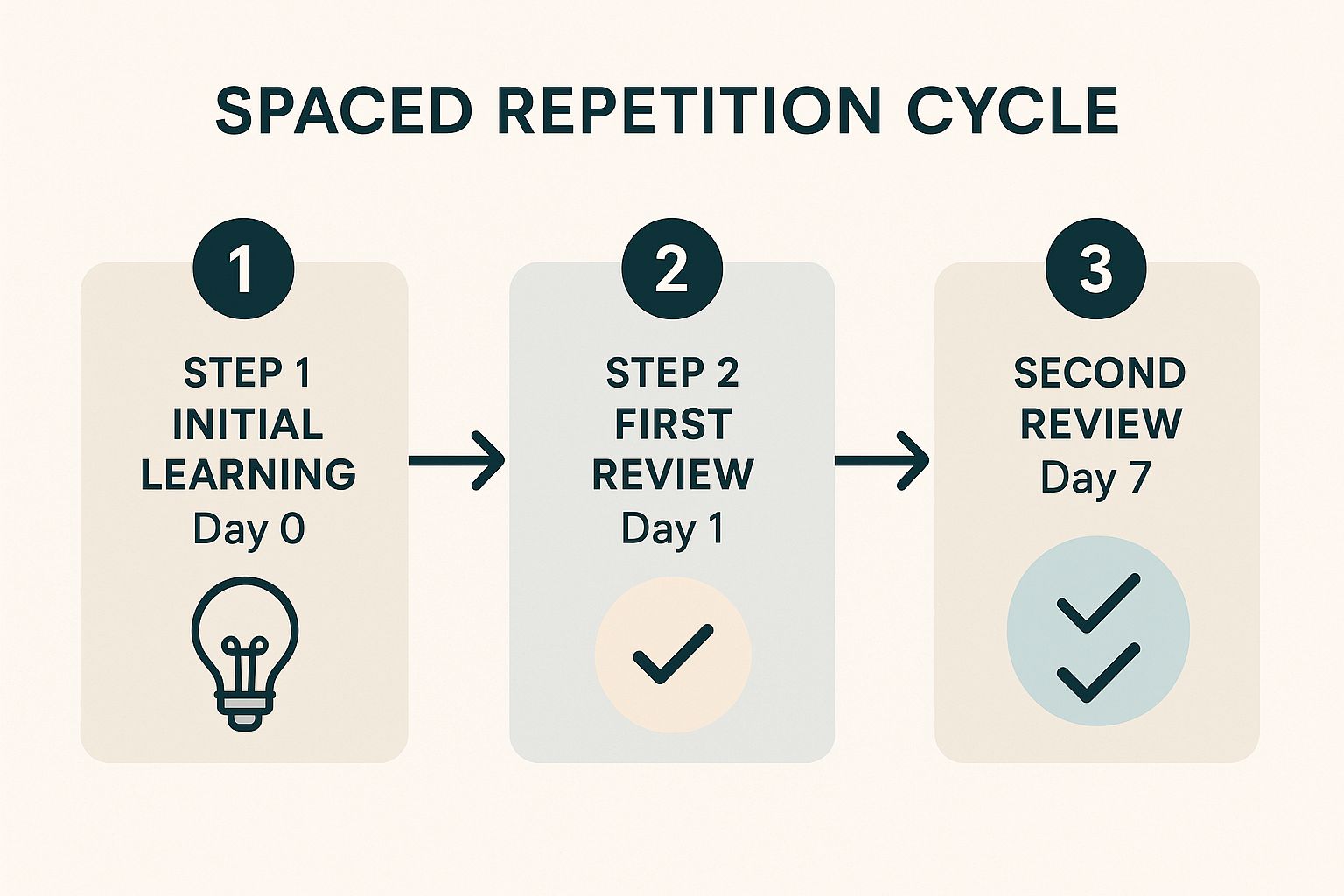 Infographic showing key data about Spaced Repetition System (SRS)
