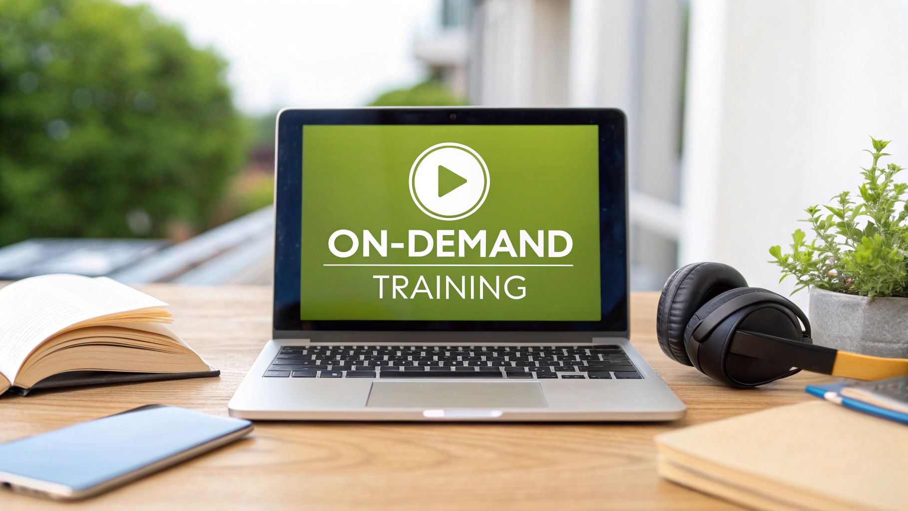 Video on demand: Transform Training with a Flexible LMS