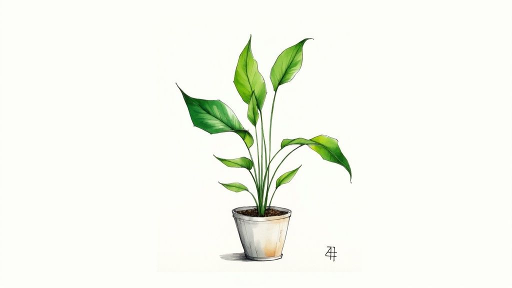 ZZ Plant (Zamioculcas zamiifolia)