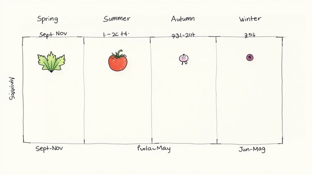 Lush green plants growing in a raised wooden garden bed, showcasing a successful harvest.