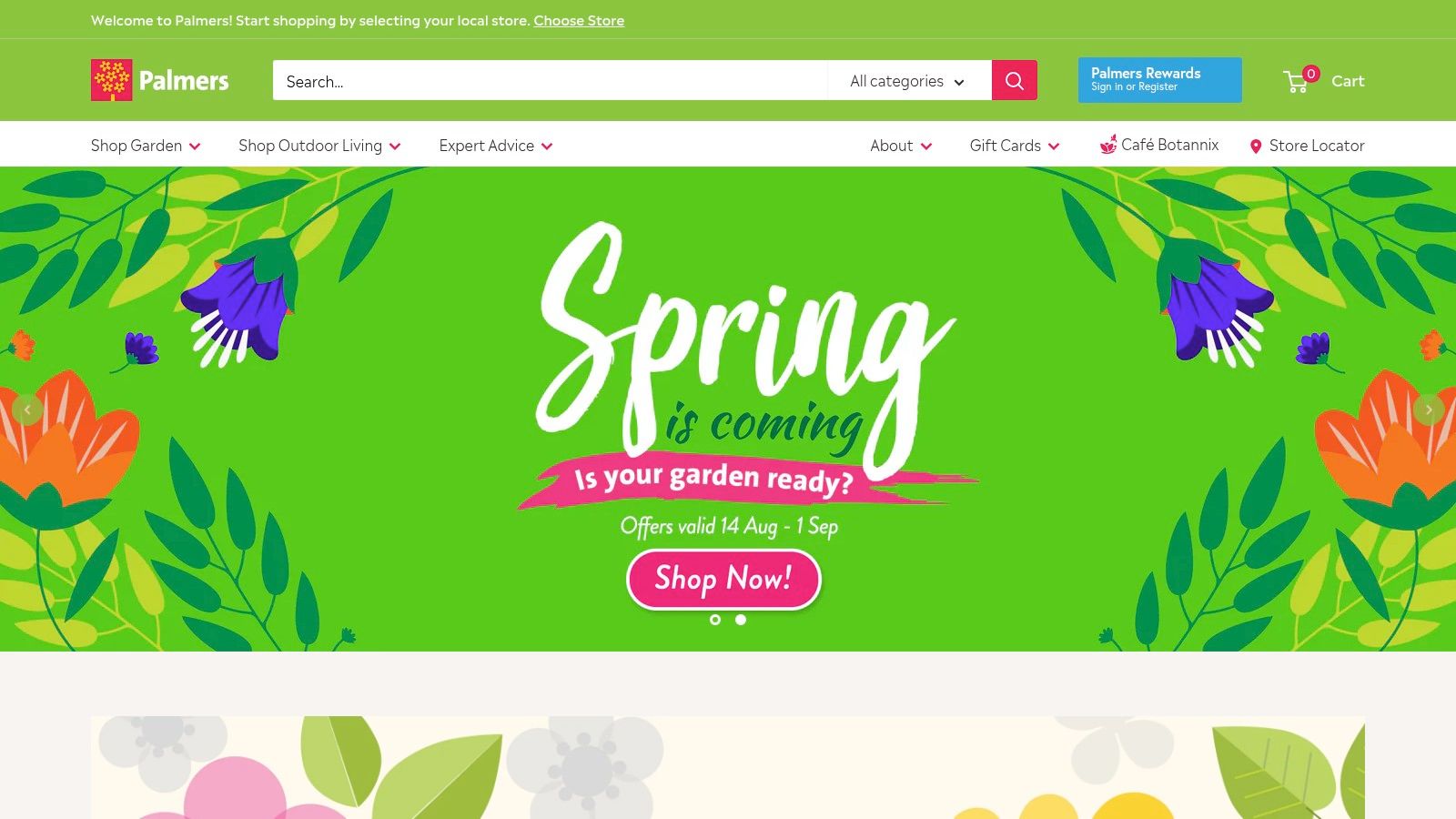 Palmers Garden Centre (online + stores)