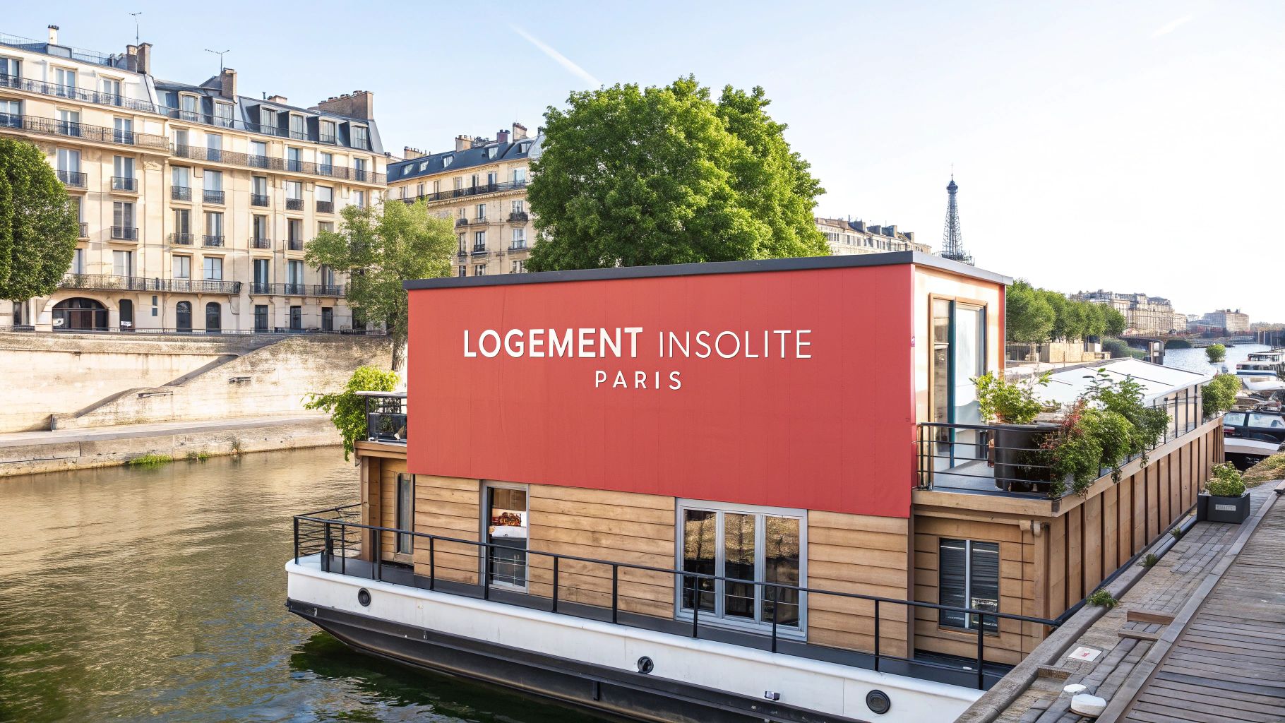 Logement insolite à Paris : 15 idées uniques (péniche, bulle, spa…) (2026)