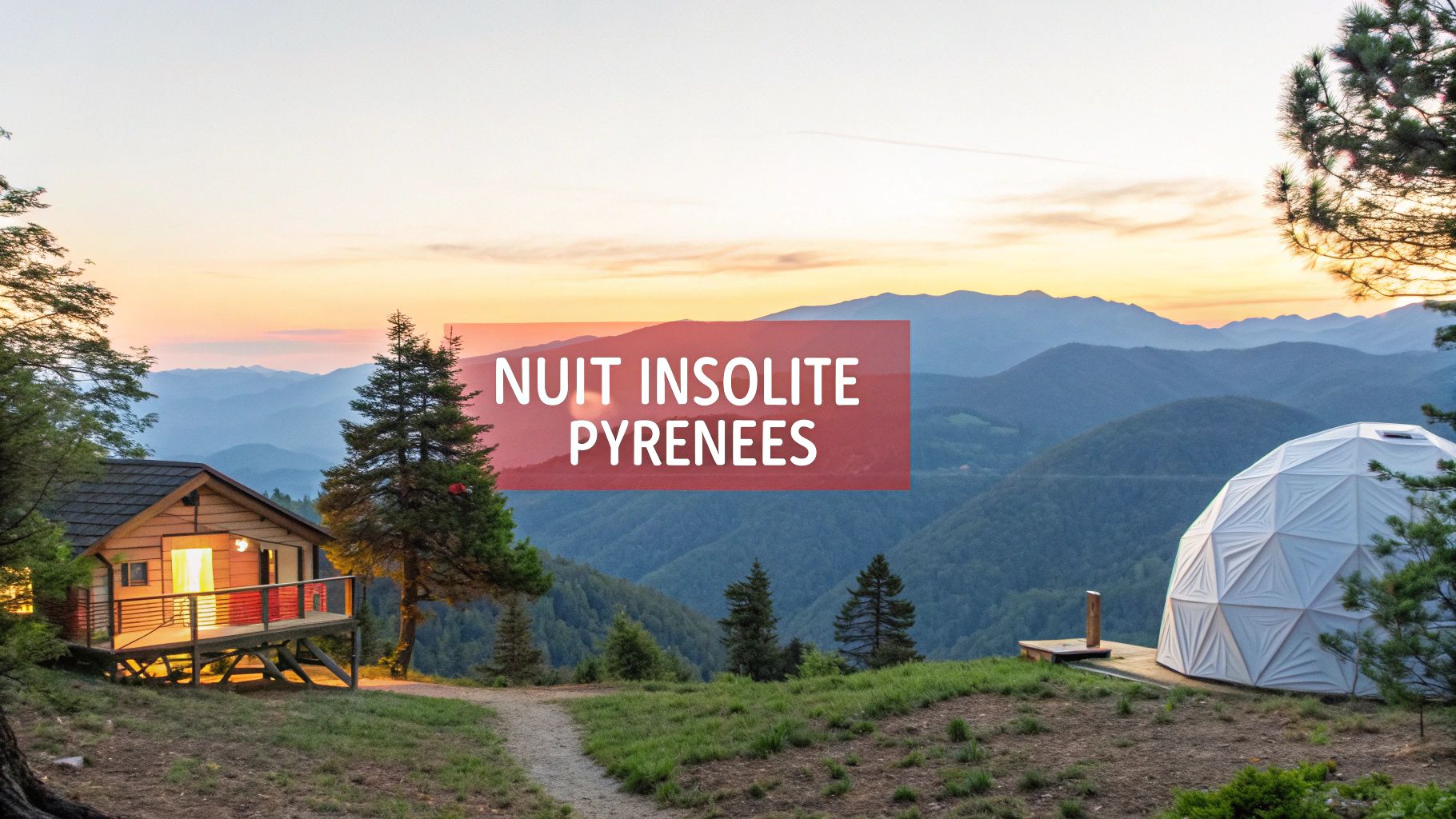 Nuit Insolite Pyrénées : 7 Hébergements Magiques en Montagne