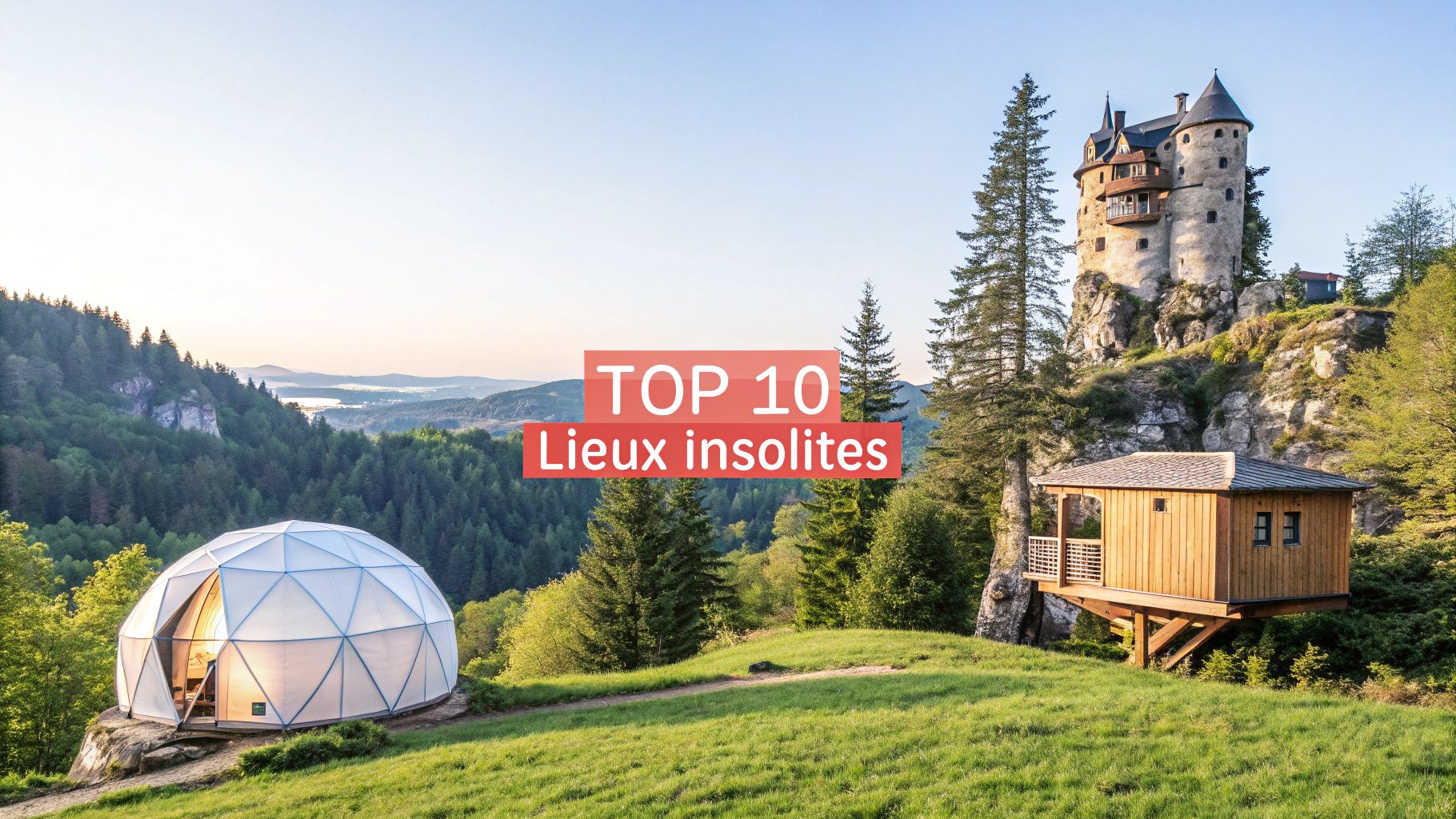 Lieu Insolite France : Top 10 des Hébergements Atypiques 2026