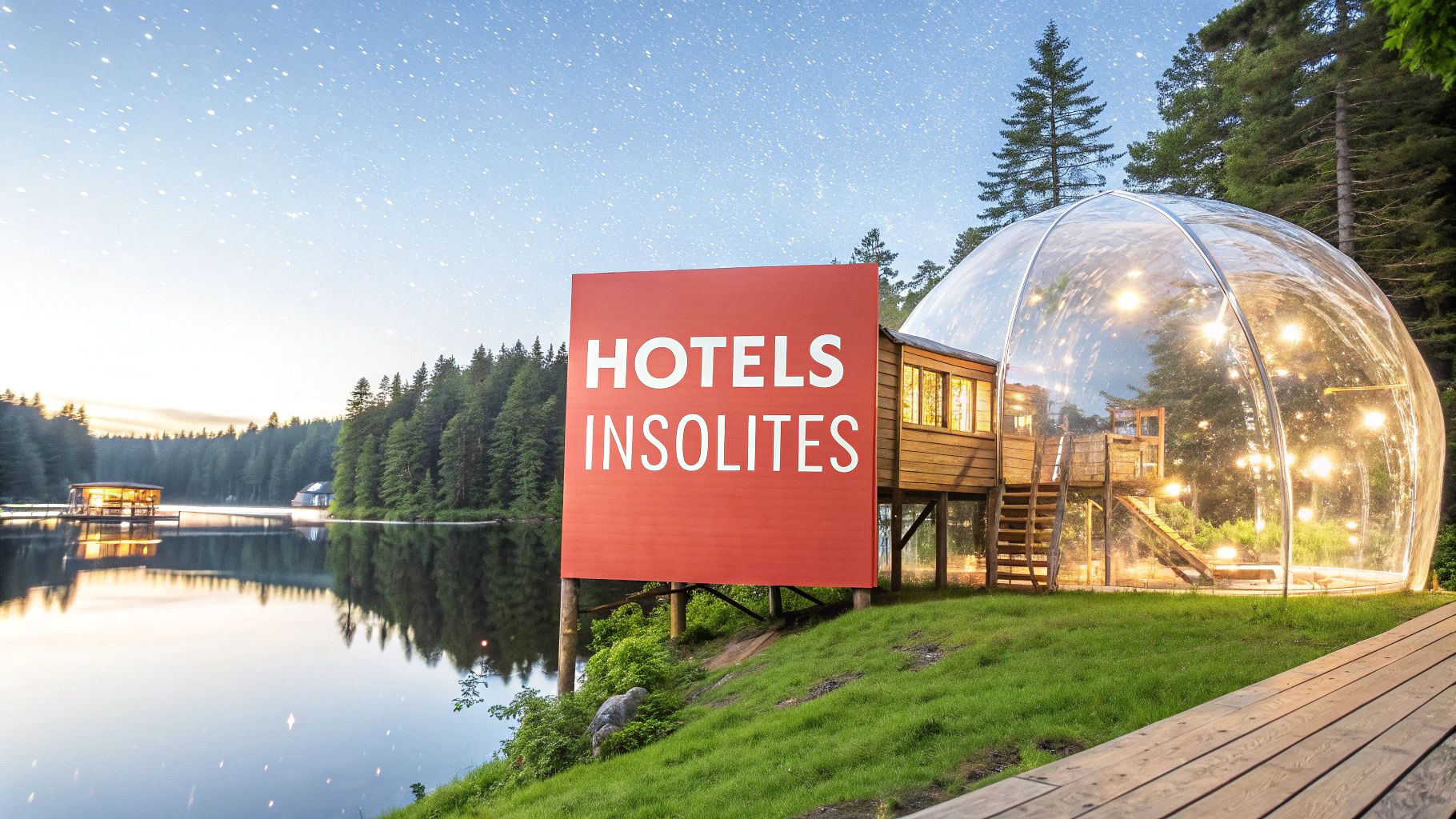 Hôtel insolite en France : top 6 plateformes pour réserver en 2025