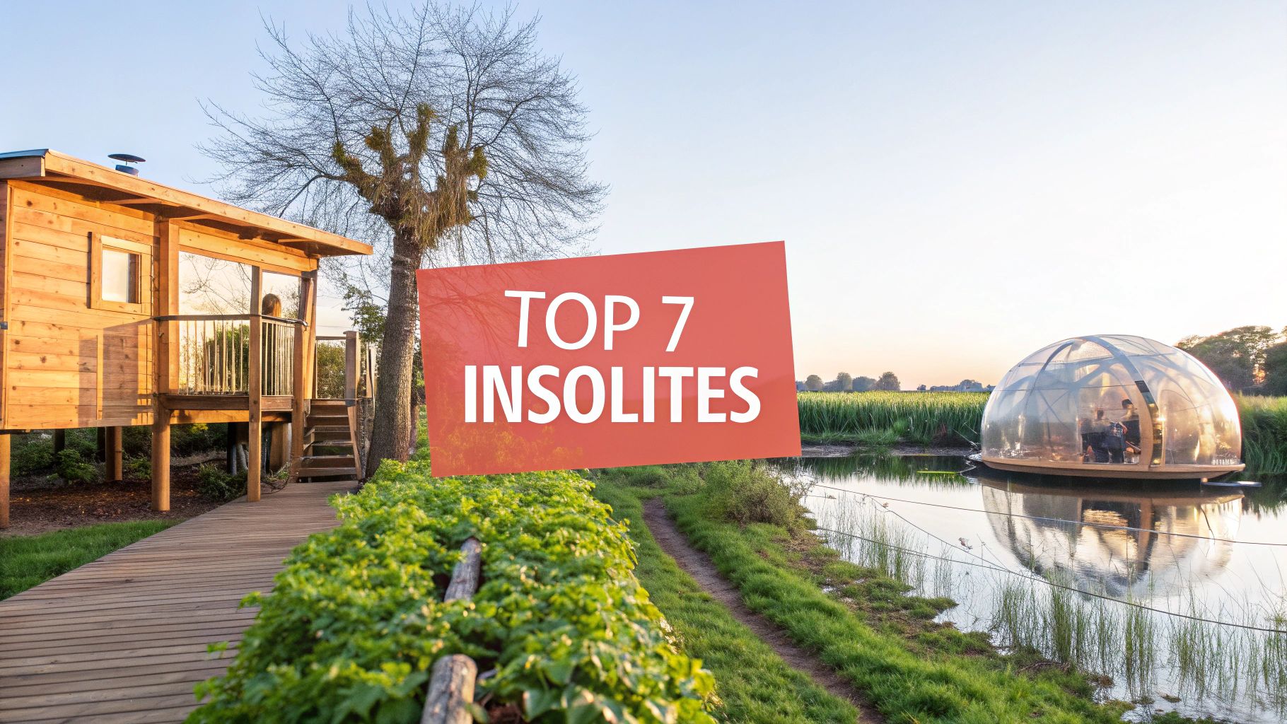 Hébergement insolite Pays de la Loire : top 6 des meilleurs en 2025