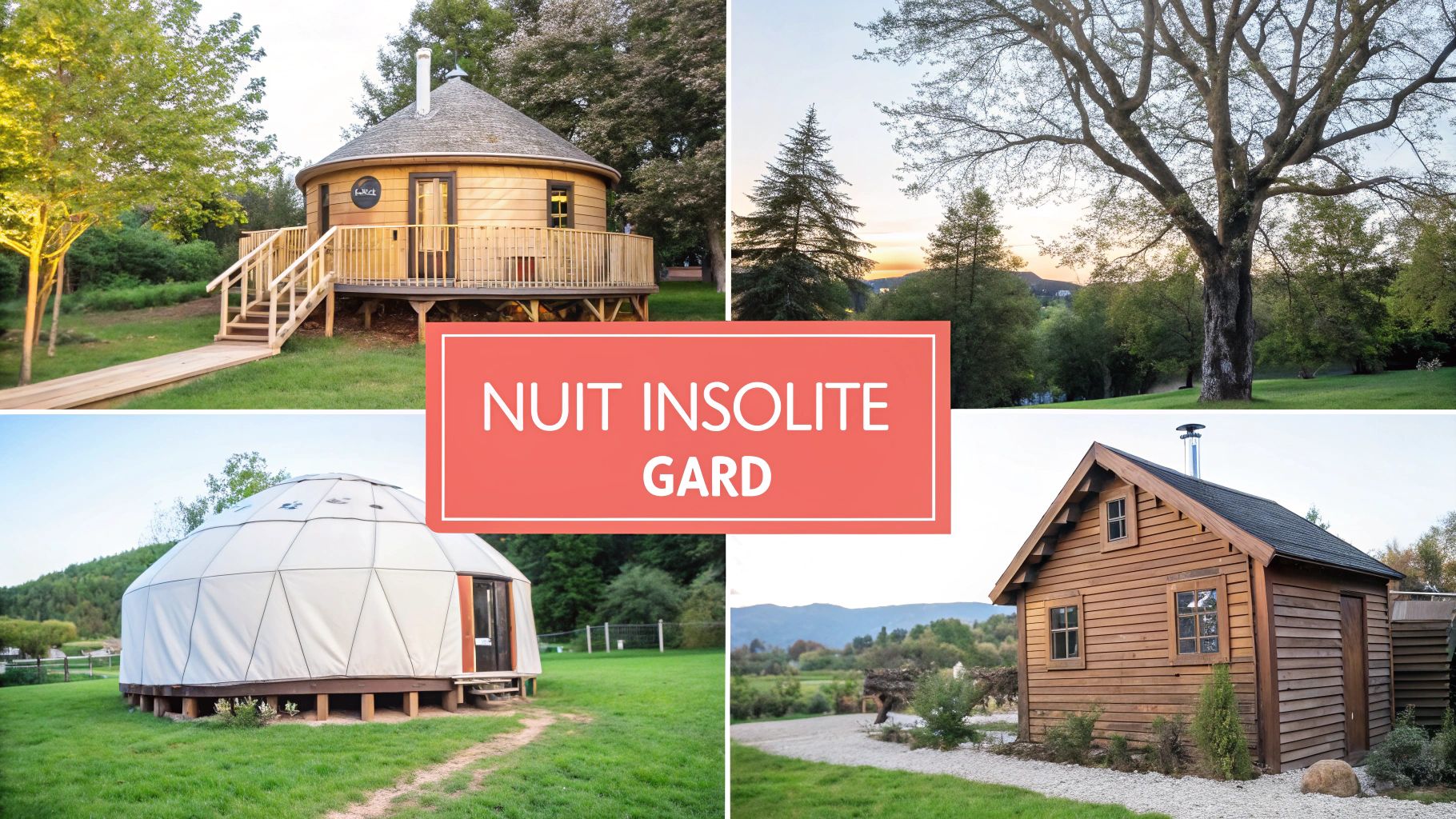 Nuit insolite Gard : 7 adresses uniques pour un séjour inoubliable