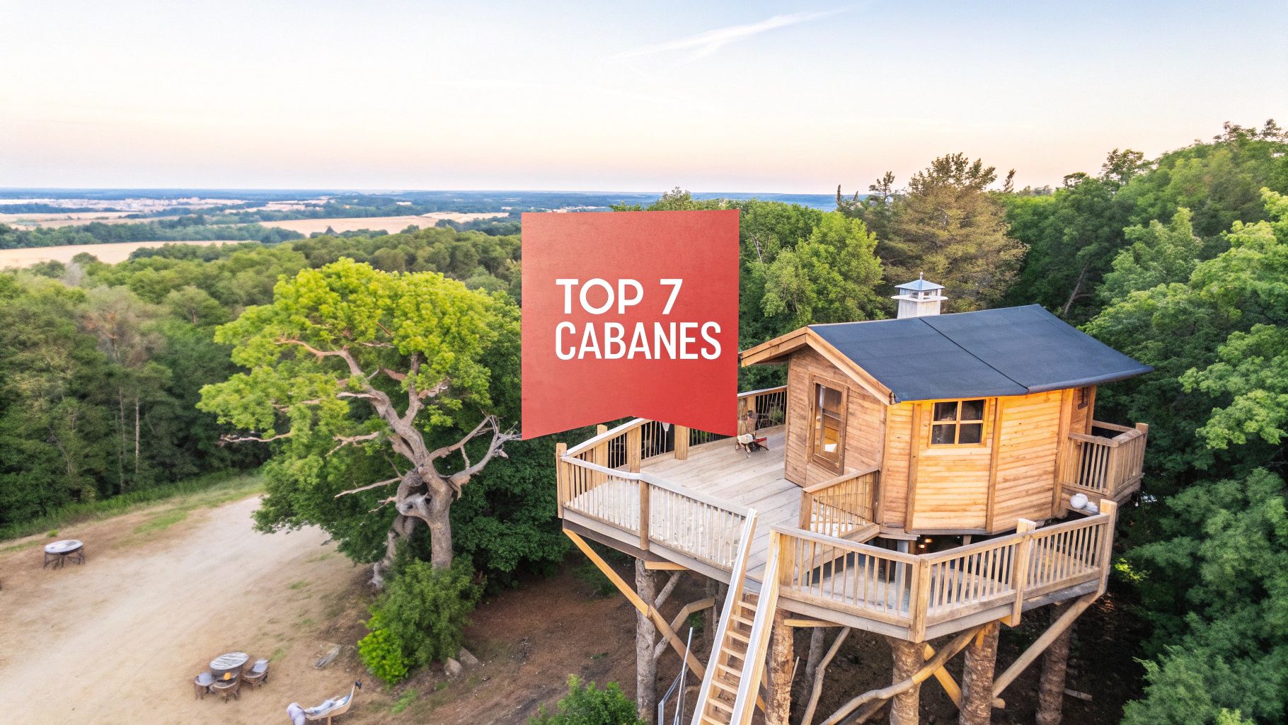 Cabane dans les arbres en Vendée : top 7 des hébergements perchés