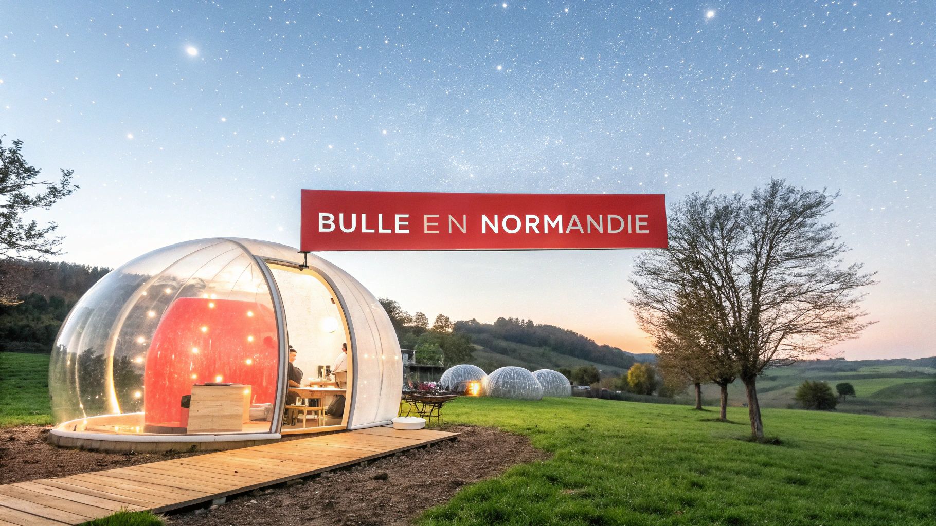 Dormir dans une bulle en Normandie : top 7 des adresses pour 2026