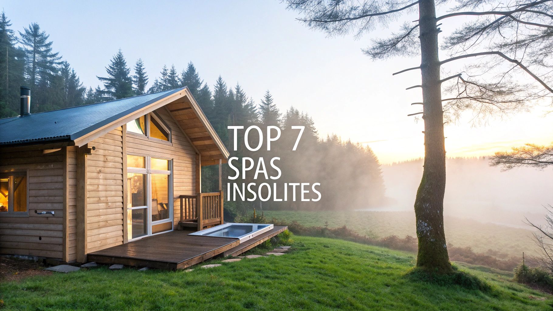 Top 7 hébergements insolites avec spa à découvrir en 2025
