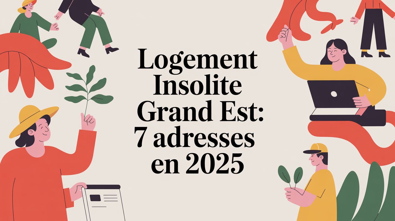 Logement insolite Grand Est: 7 adresses en 2025