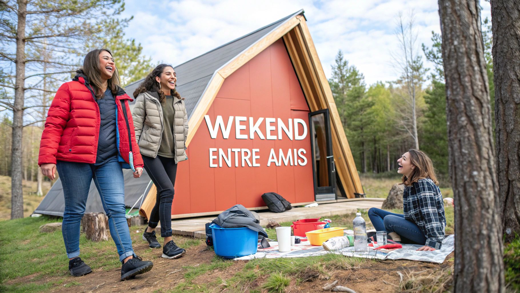 Organiser week end entre amis: guide rapide et malin