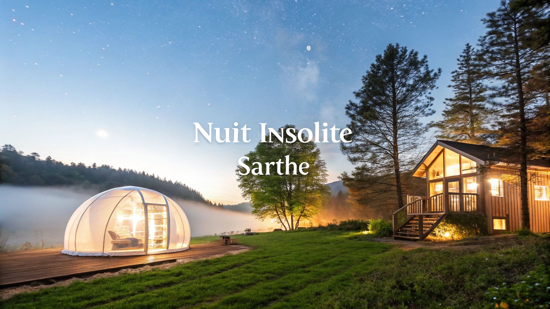 Nuit Insolite Sarthe : Séjour Unique en Nature