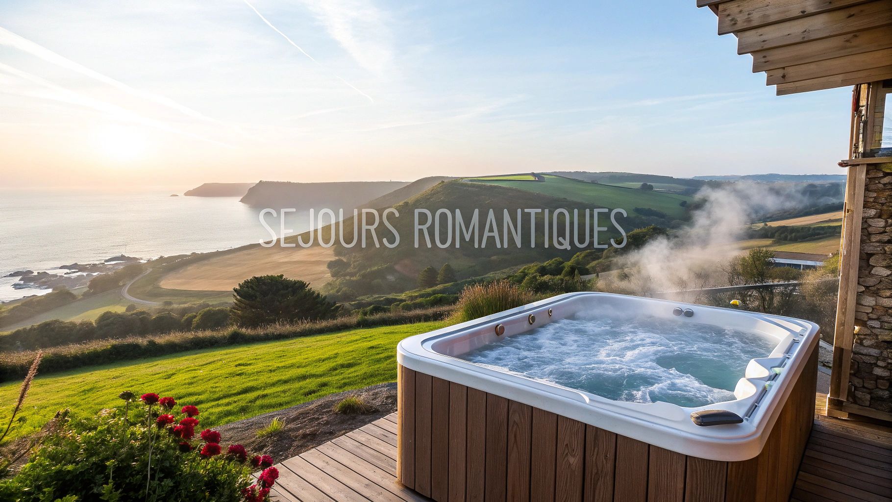 Week end en amoureux avec jacuzzi privatif Normandie : 7 séjours romantiques
