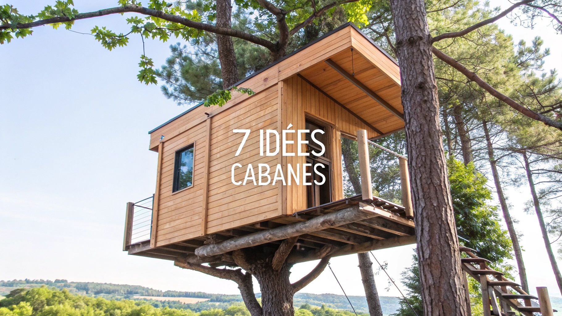 7 Idées de Cabane dans les Arbres pour 2025