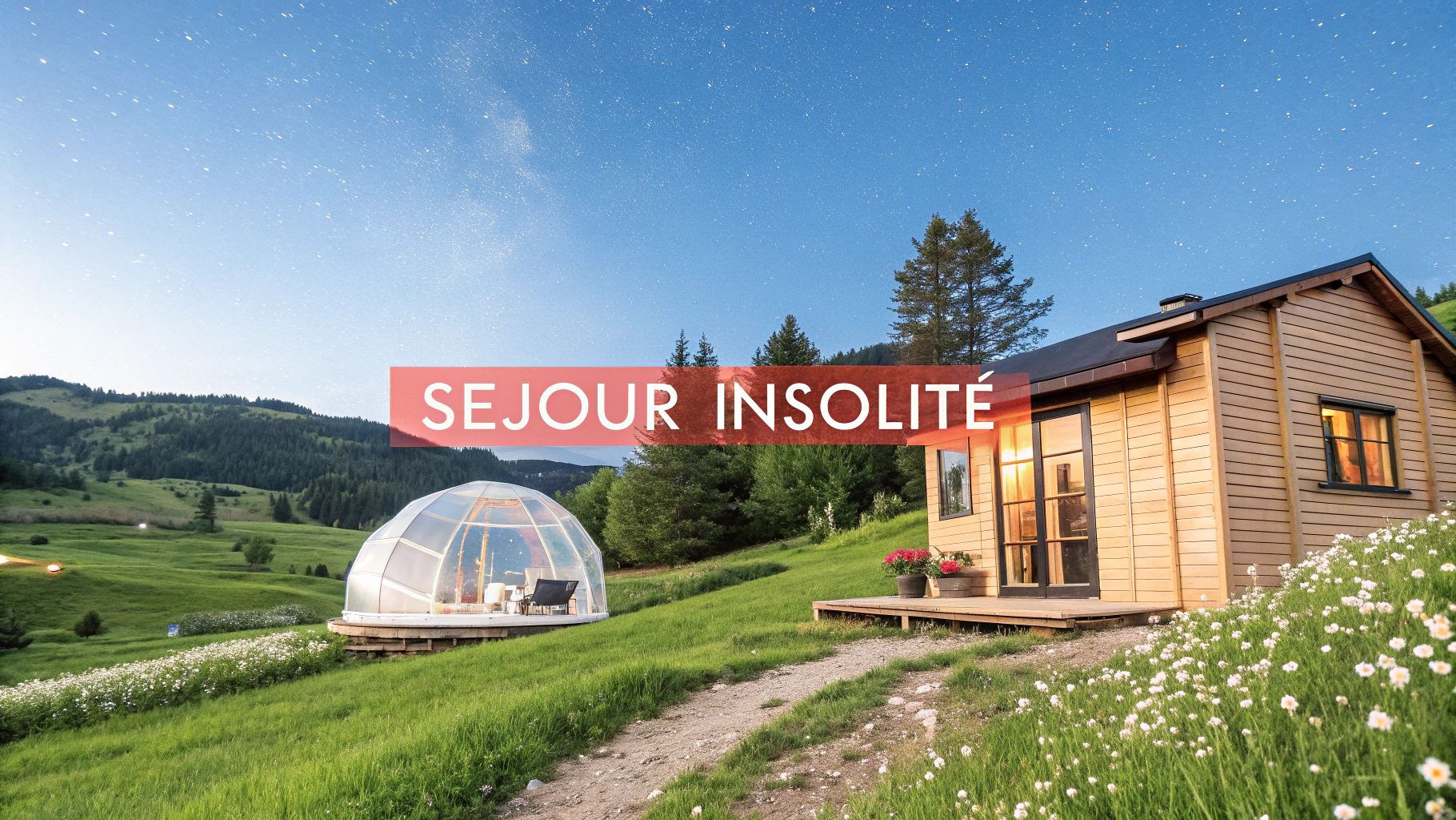 Séjour insolite Normandie: cabanes, bulles et yourtes