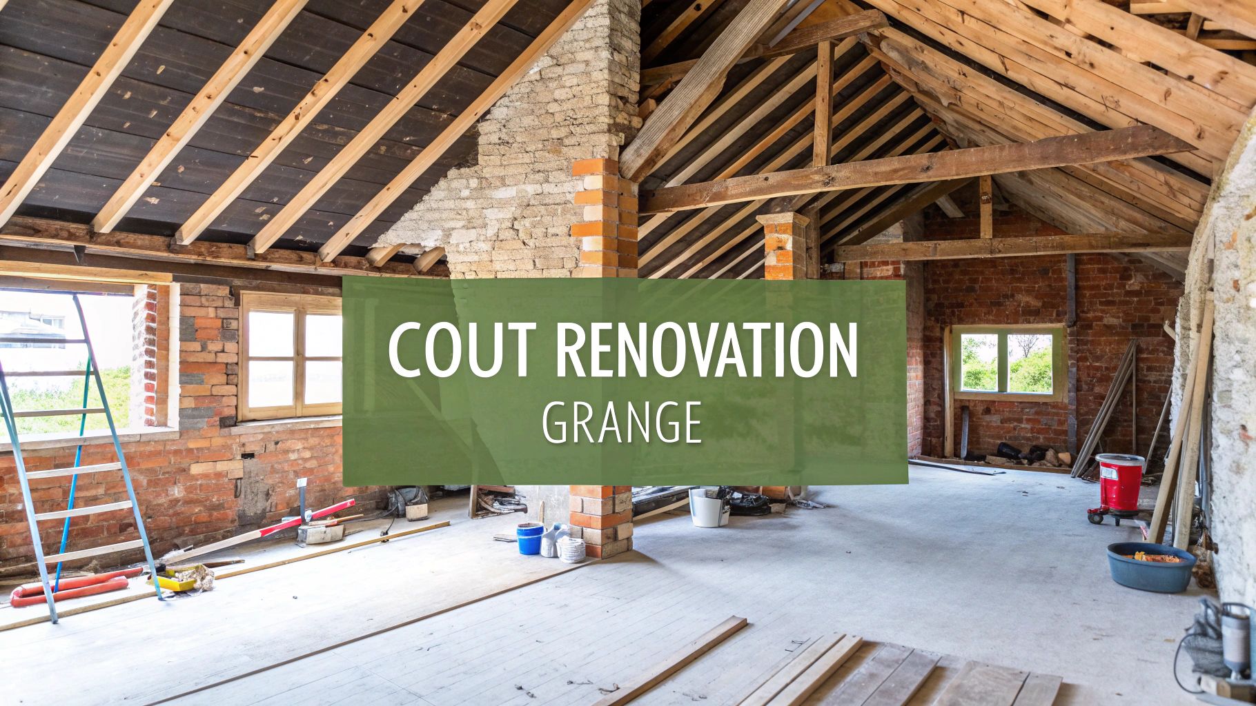 Coût Rénovation Grange : Guide & Conseils pour Budget Maîtrisé