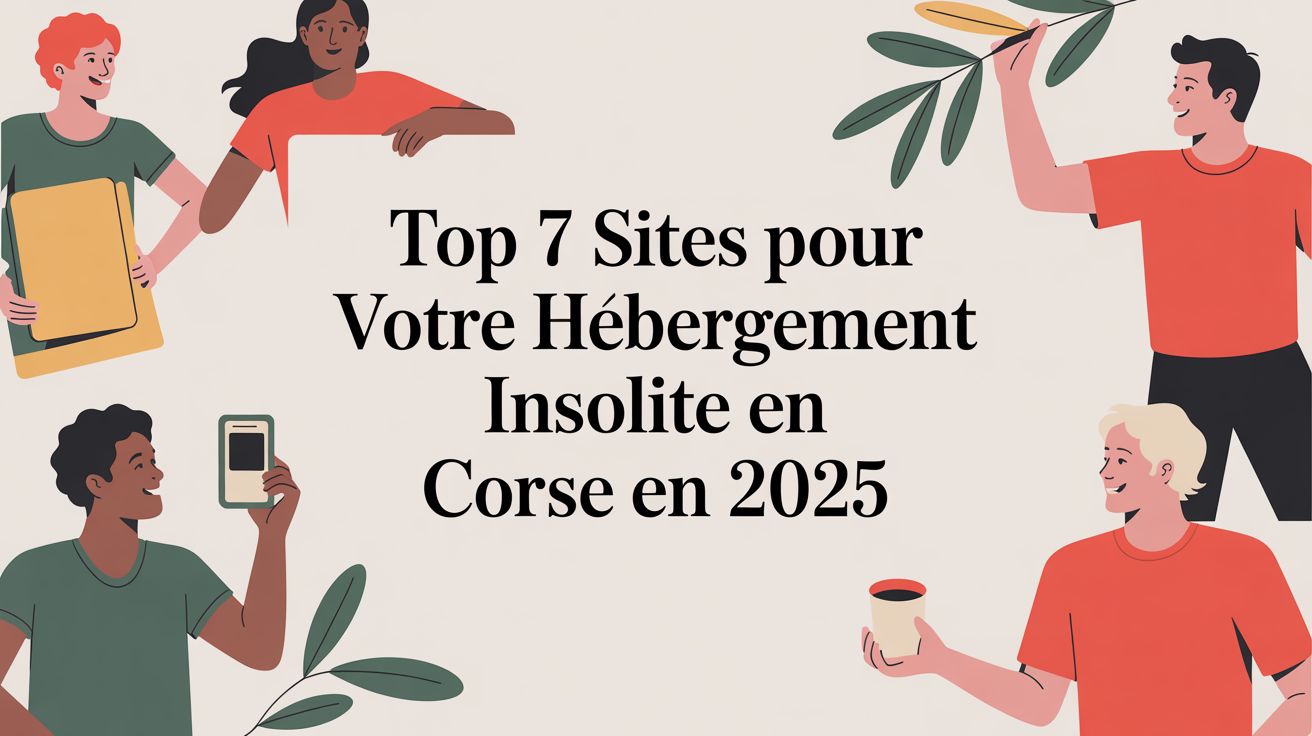 Top 7 sites pour votre hébergement insolite en Corse en 2025