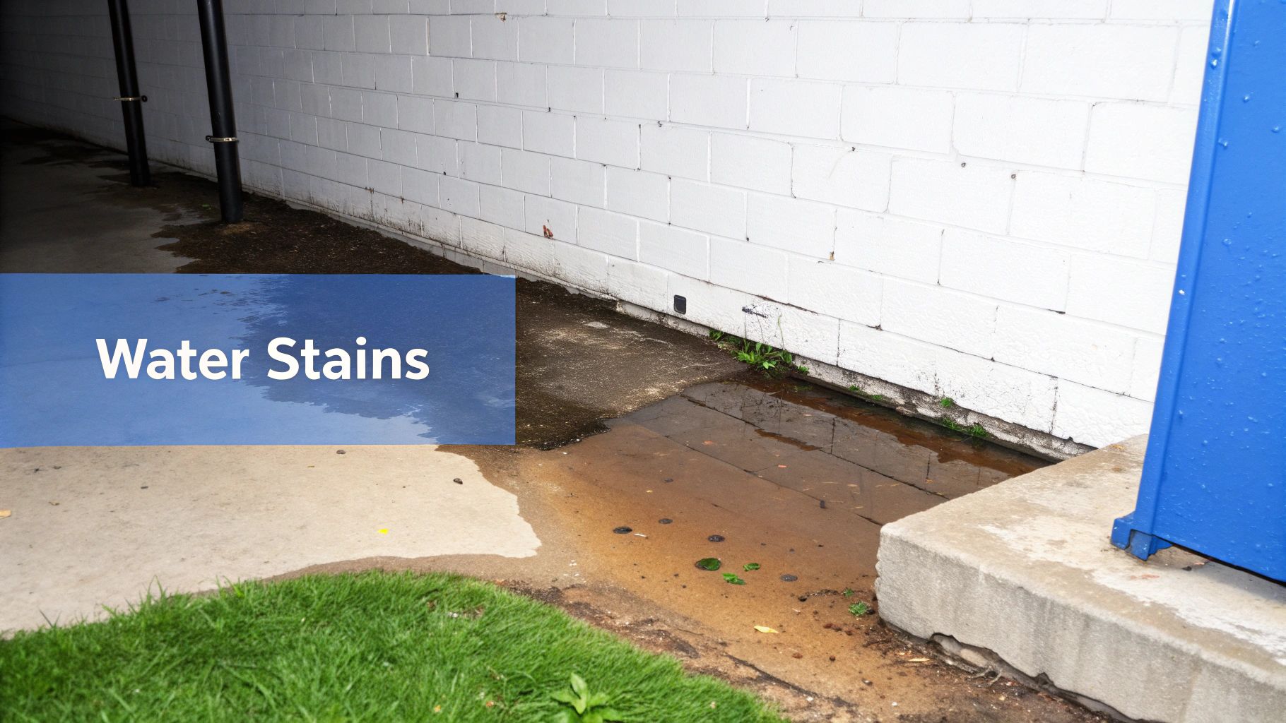 Excess Moisture and Water Stains