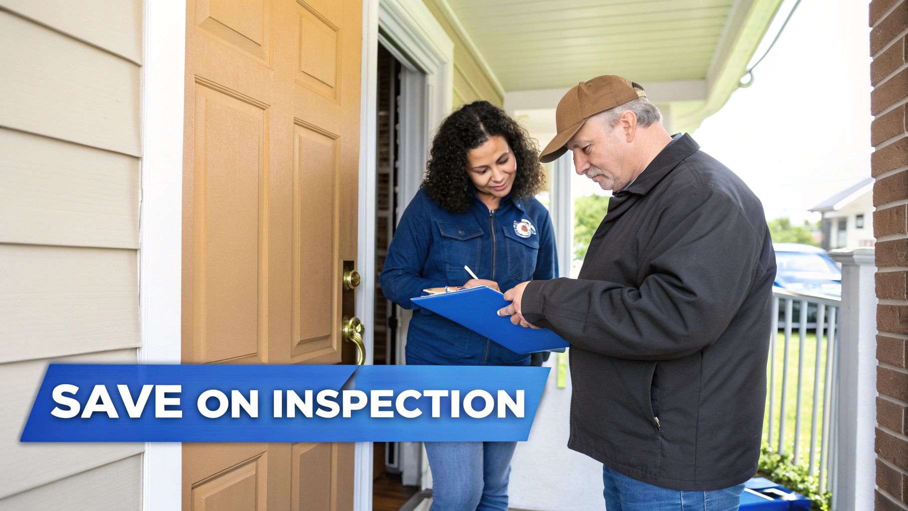 Savvy Homeowner Preparing for Inspection