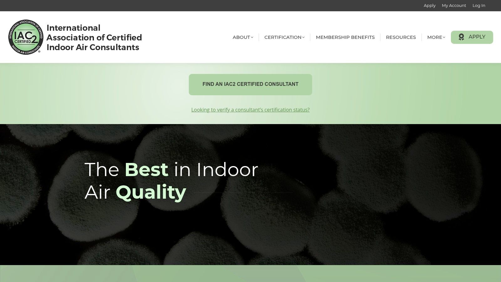 IAC2 (International Association of Certified Indoor Air Consultants) – Find a Consultant