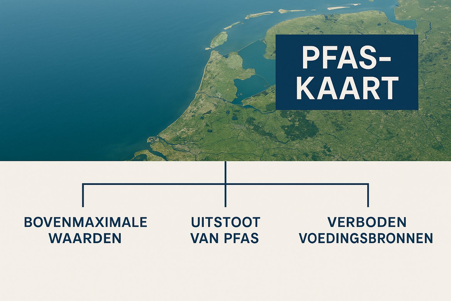 Infographic over de pfas kaart nederland