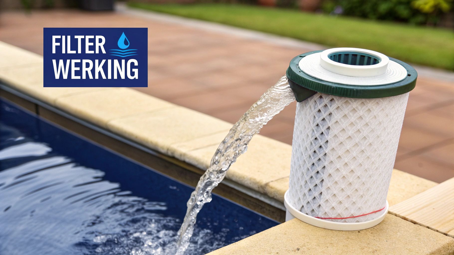 Werking van een keramisch waterfilter