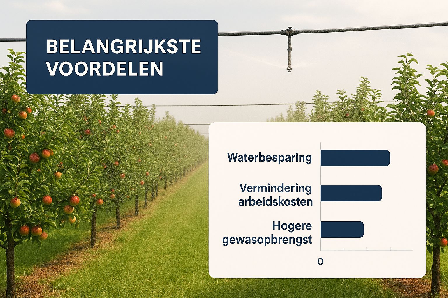 Infographic about automatic spraying systems