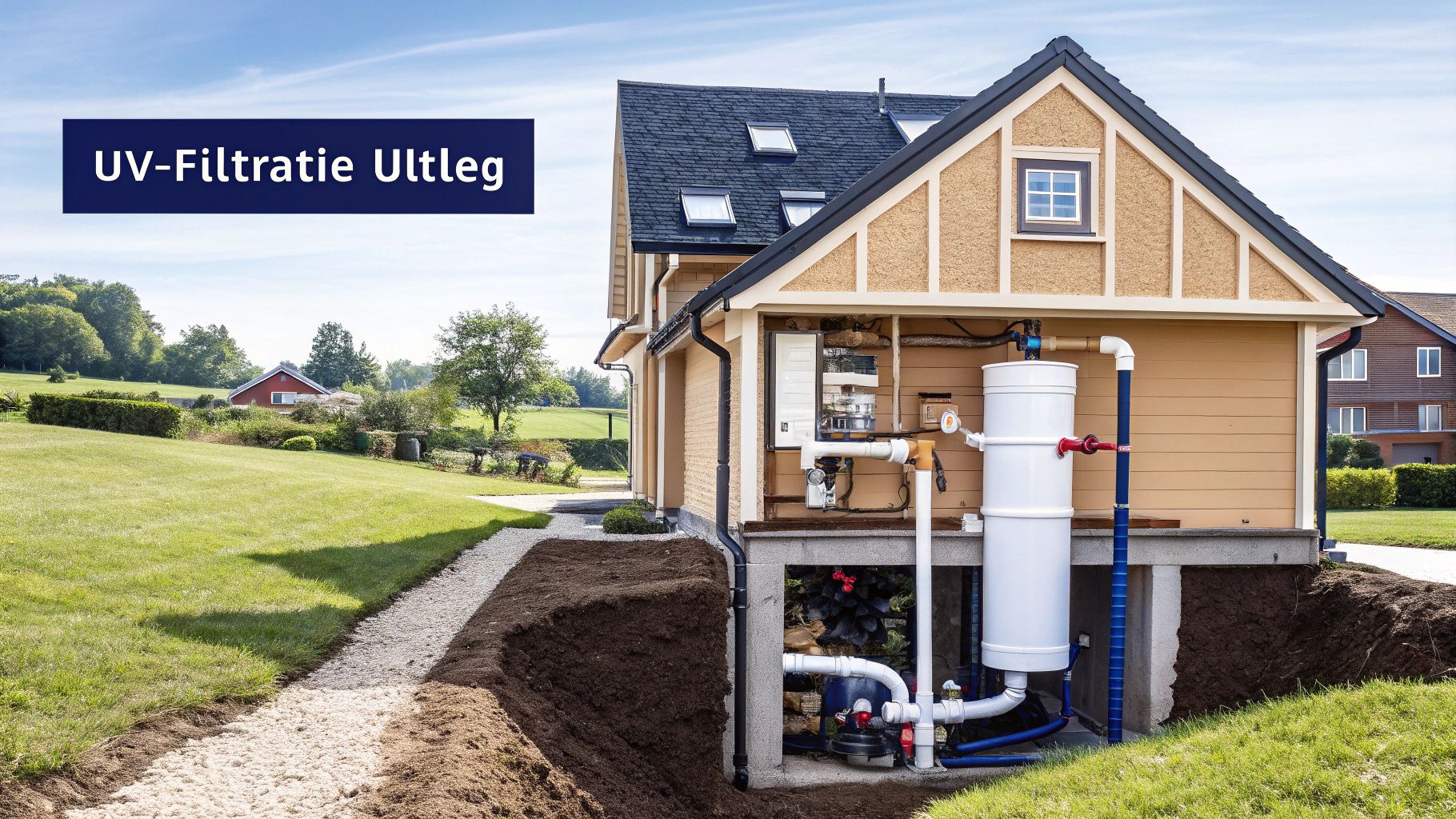 Een whole house UV water filter
