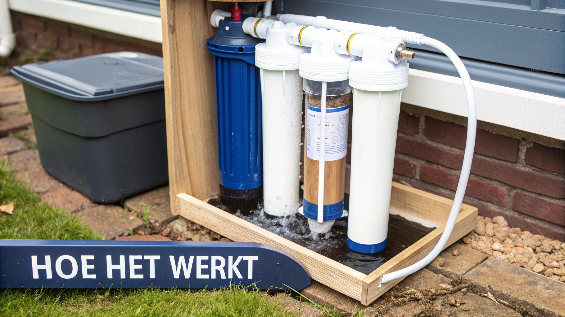 Hoe een osmose waterfilter werkt
