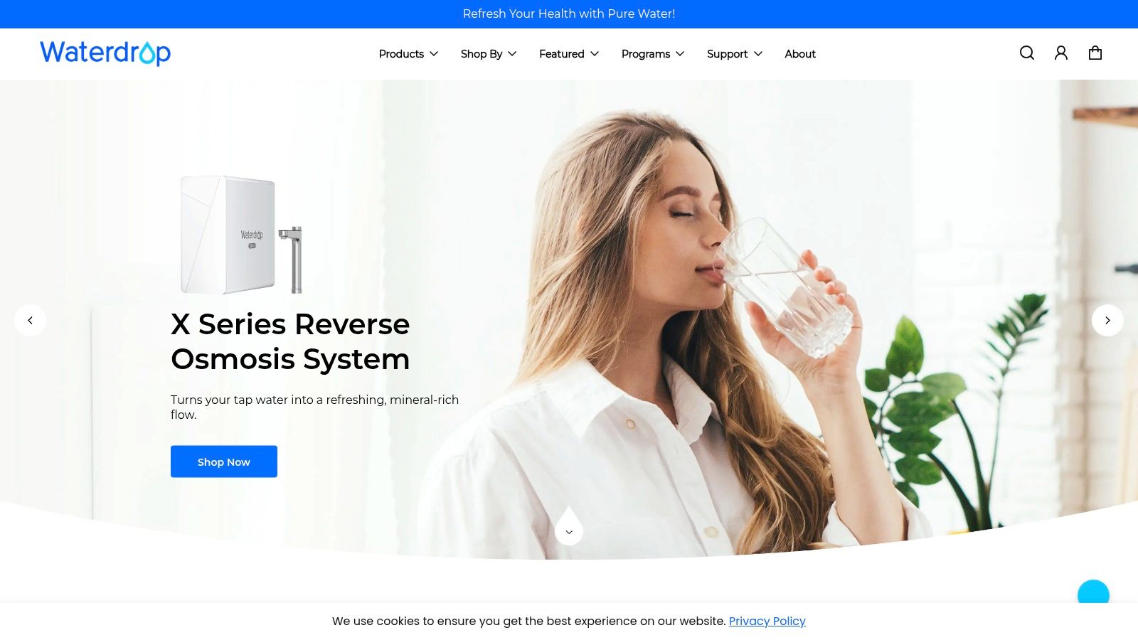 Waterdrop 10UA Under Sink Water Filter System