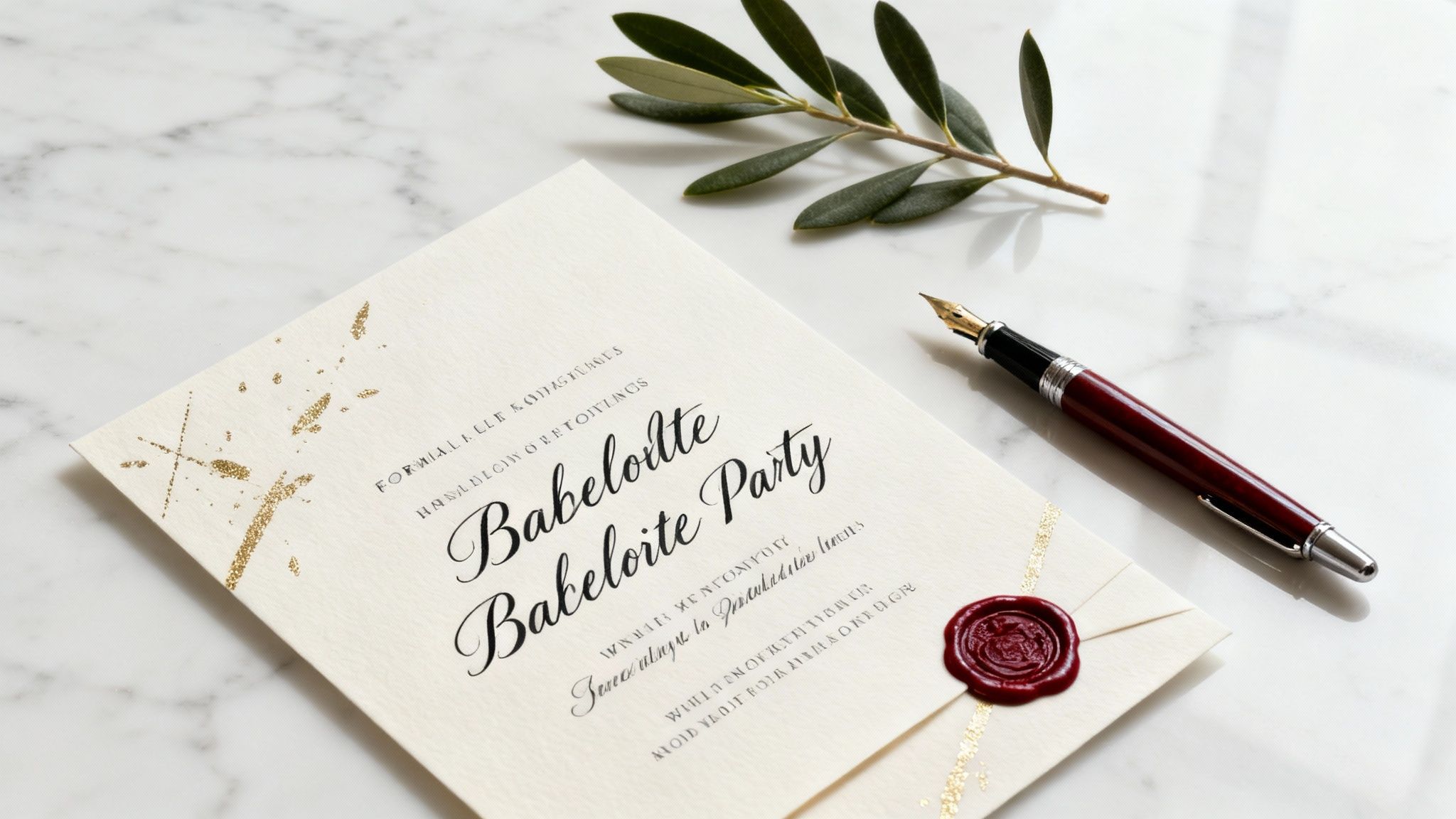 Classic Elegant Wording