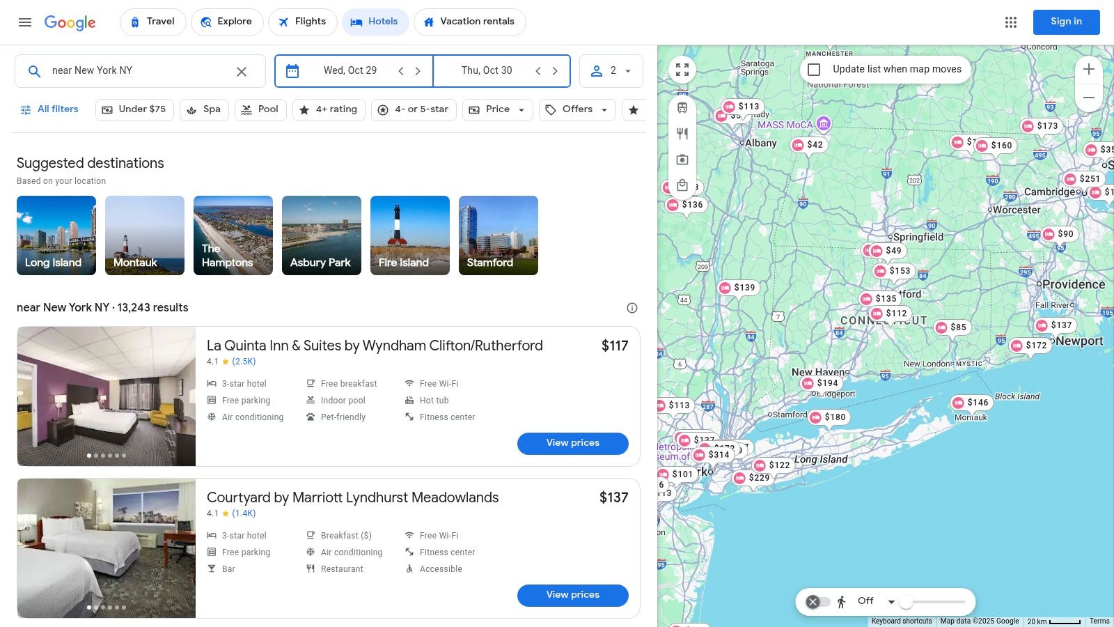 Google Hotels