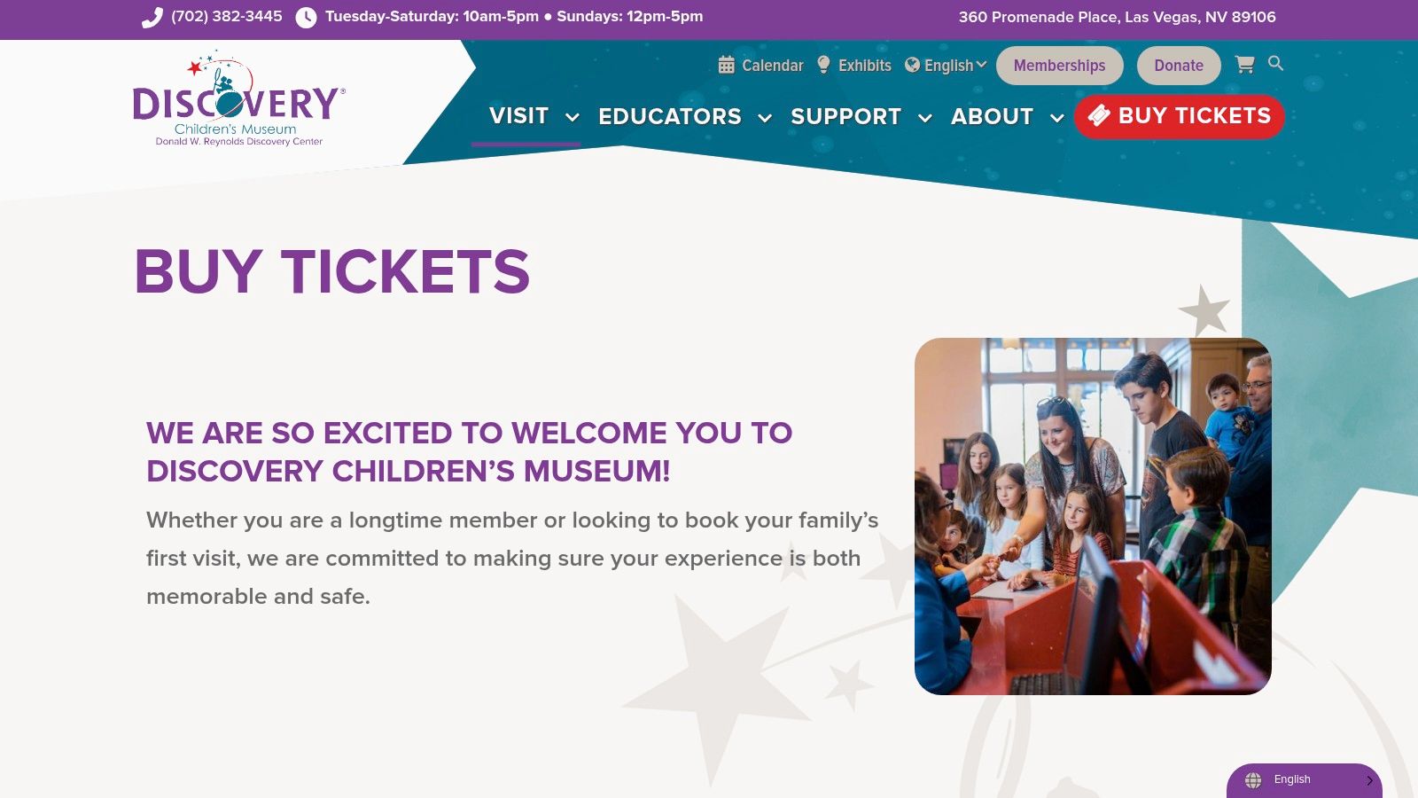 DISCOVERY Children’s Museum – Tickets, Discounts, and Special Events