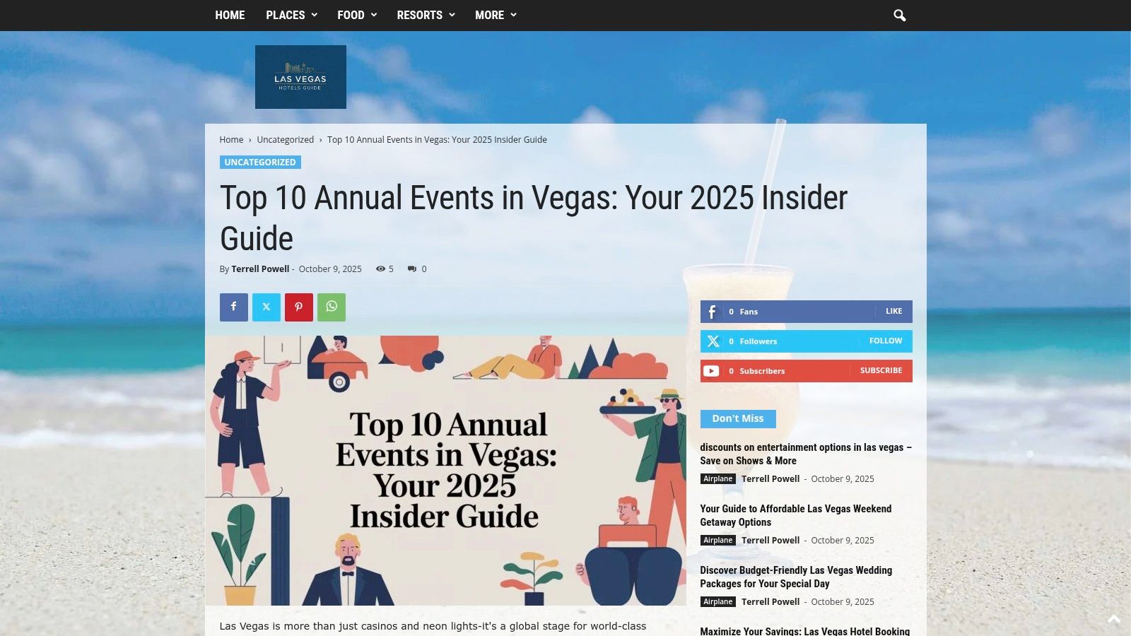 Top 10 Annual Events in Vegas: Your 2025 Insider Guide