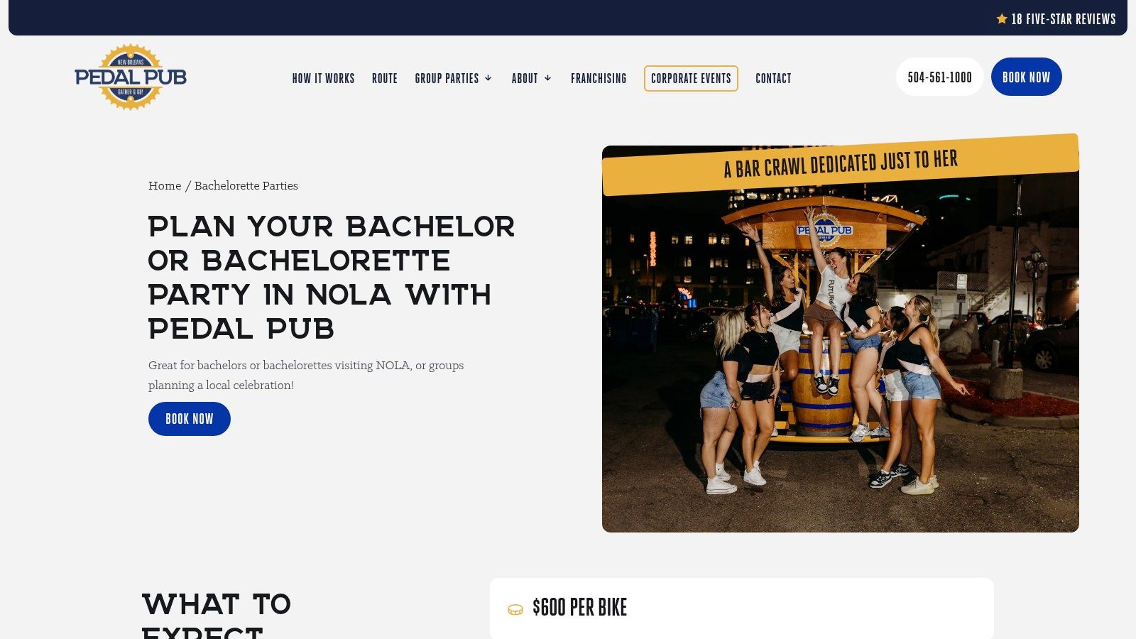 Pedal Pub New Orleans