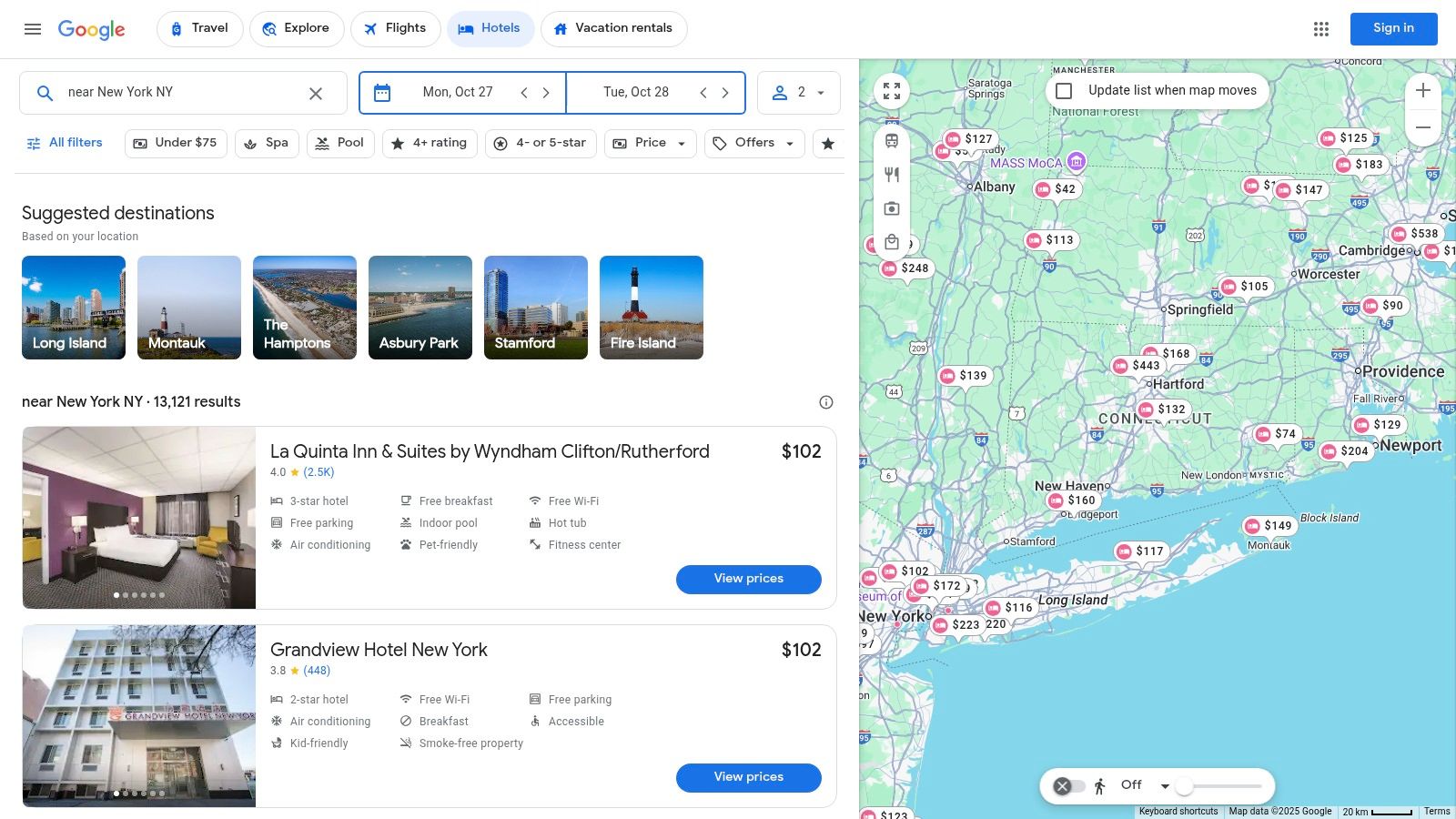 Google Hotels