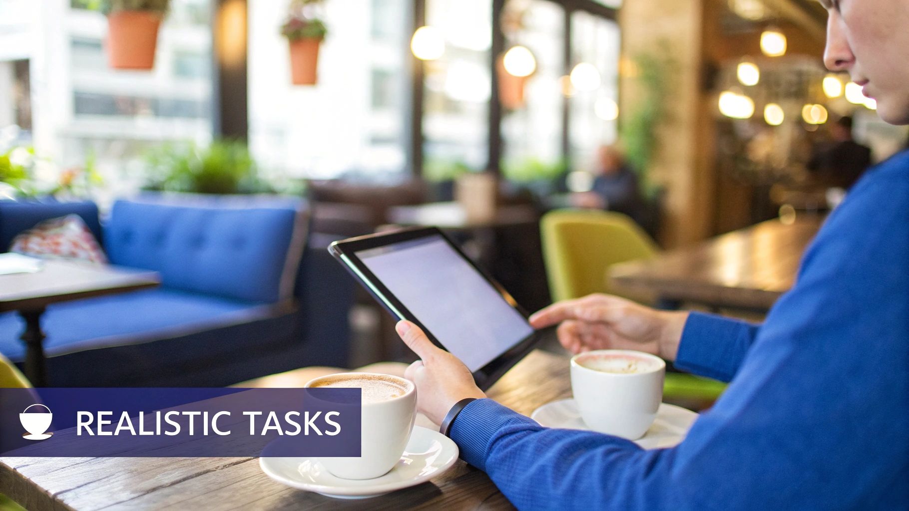 Use Realistic Tasks and Scenarios